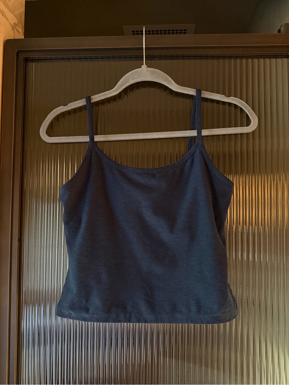 Beyond Yoga - Spacedye Truly Tank, Medium Nocturnal Navy